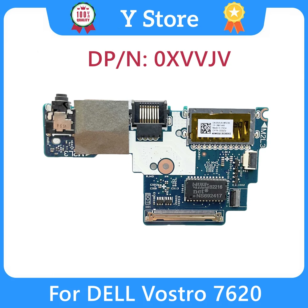 

Y Store НОВЫЙ оригинальный для ноутбука DELL Vostro 7620, USB-интерфейсная плата, аудиоплата 223515-1 0XVVJV XVVJV, 100% тестирование, быстрая доставка