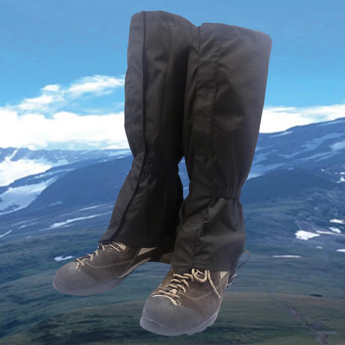 Waterproof Mountain Leggings Gaiters Climbing Snow Skiing Boot Covers Extended Desert