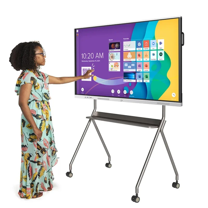 KINGONE China finger touch teaching electronic intelligent Classroom touch screen smart interactive whiteboard