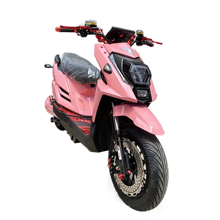 2024 High power 65km/h 1000-2000W 10inch electric mopeds front and rear double disc brakes electric motorcycles