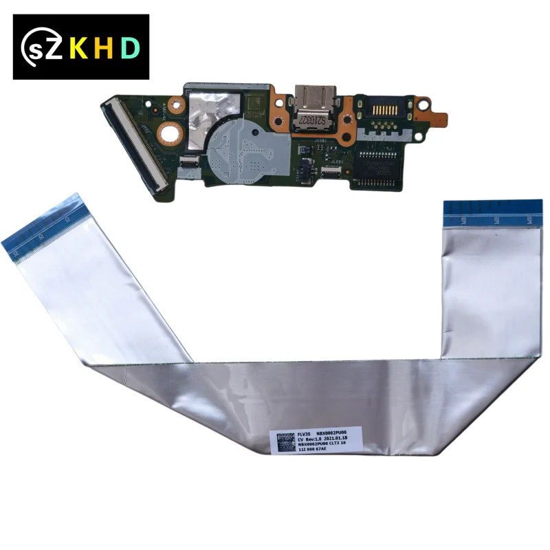 Original IO Network Card Board USB Board+Cable For Thinkbook 15 G2 ITL ARE ACL 14 G2 ITL 15 G3 ITL ACL LS-K051P K056P 5C50S2514