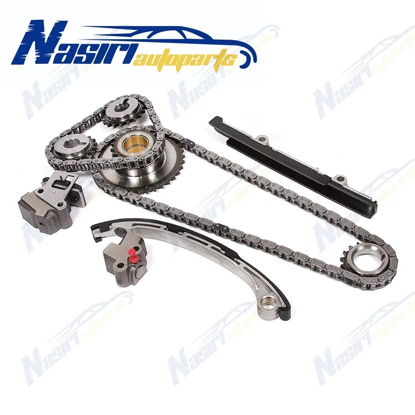 ENGINE SINGLE ROW TIMING CHAIN KIT FITS for NISSAN 2.4L ALTIMA FRONTIER XTERRRA KA24DE 1998 1999 2000 2001 2002 2003 2004