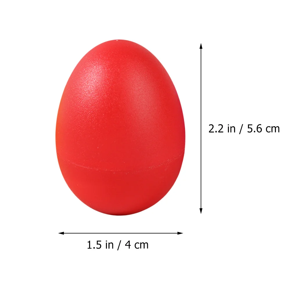 12 قطعة آلة موسيقية على شكل بيضة قرع مضحكة للتعليم المبكر بيض رمل ملون موسيقي هزازات البيض الموسيقية #1