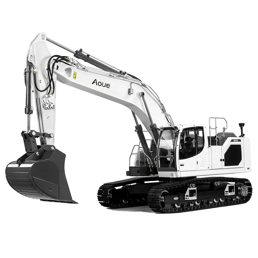 LESU1/14 Aoue-LR945 engineering remote control hydraulic model toy CNC excavator 7-way reversing valve