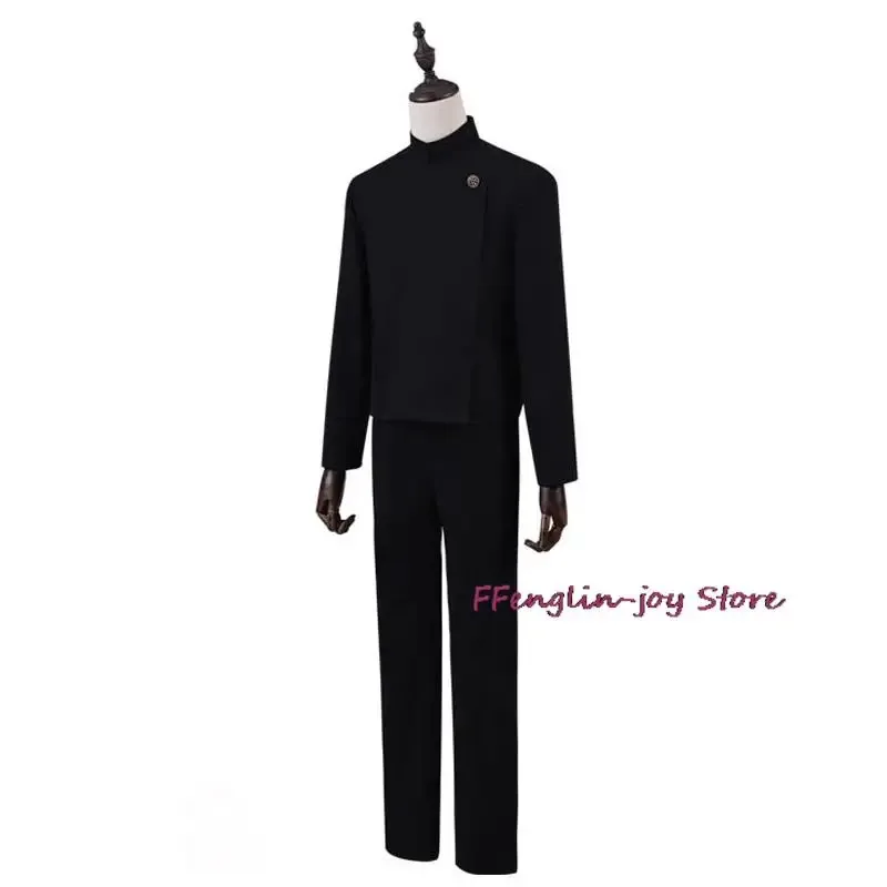 

dd54Аниме Косплей Костюм Годзё Сатору Школьная Форма Одежда Парик Костюм Костюмы на Хэллоуин