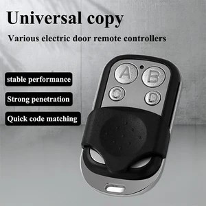 433MHZ Remote Control 4CH Car Key Garage Door Duplicator Universal Copy Garage Door Car Came 6 Main Sales Electronic Gate Control - №1