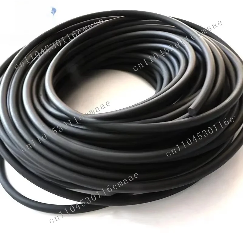 High Temperature and Wear-resistant Rubber Seal Strip Solid Round Square Rubber Strip Seal Nitrile EPDM Rubber or Rope