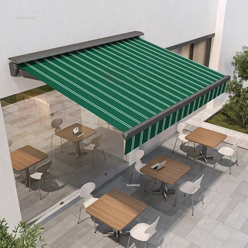 Gazebos Aluminum Alloy Eaves Courtyard Villa Sunshade Tents Pergola Outdoor Balcony Rainproof Awning Tent