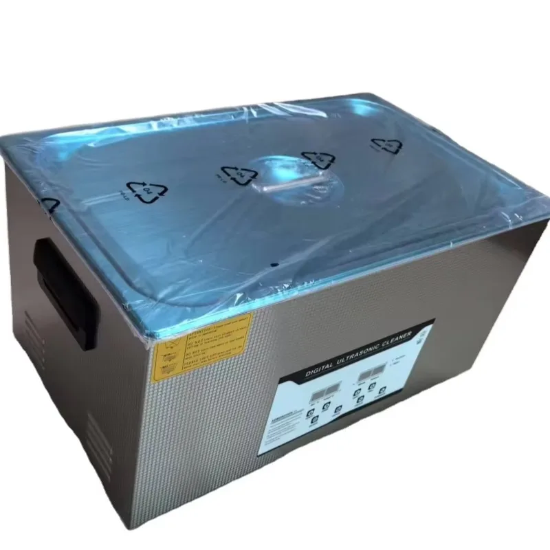 New Electric Digital Industrial Ultrasonic Cleaner with Solvent Cleaning for Degreasing and 1 Year Warranty