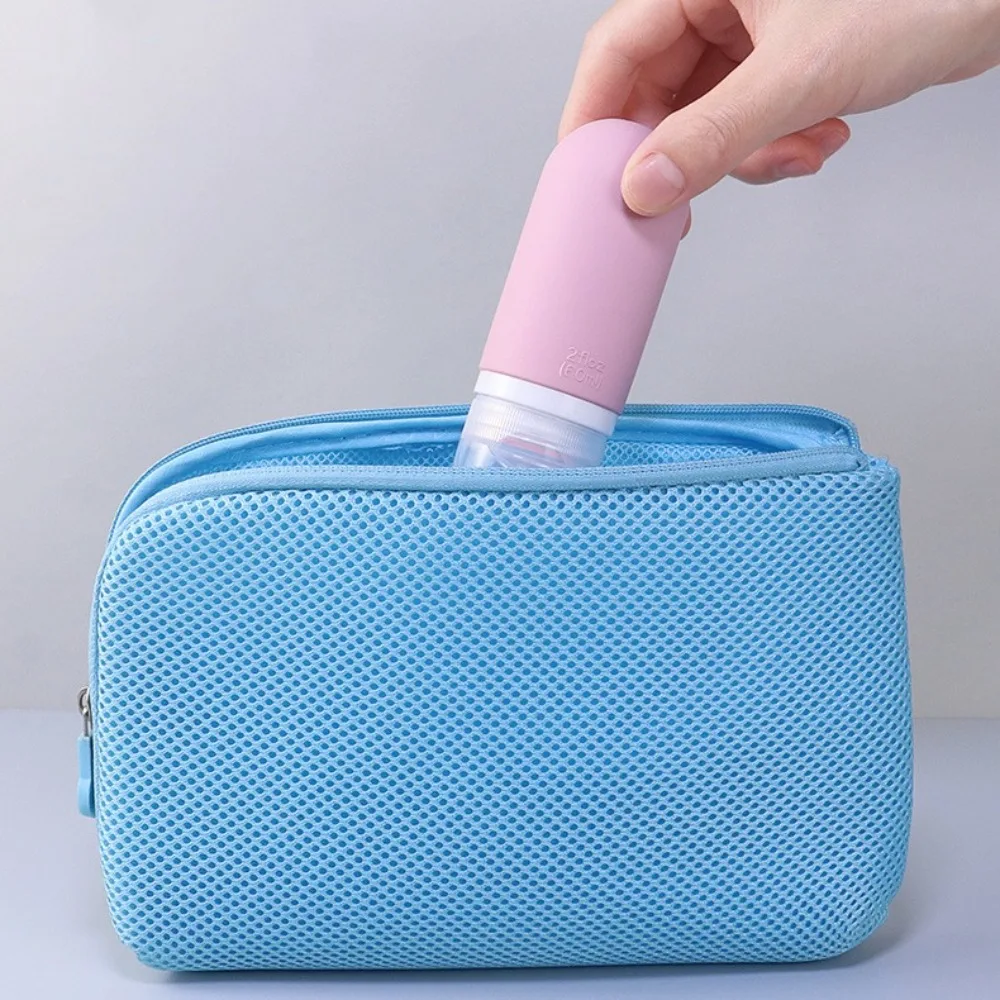 Hochwertiger Unterabfüllungs-Flüssigkeitsbehälter, auslaufsicher, leer, für Reisen, nachfüllbare Flasche, Kosmetiklotion, weiches Silikon, Quetschröhre, für Reisen