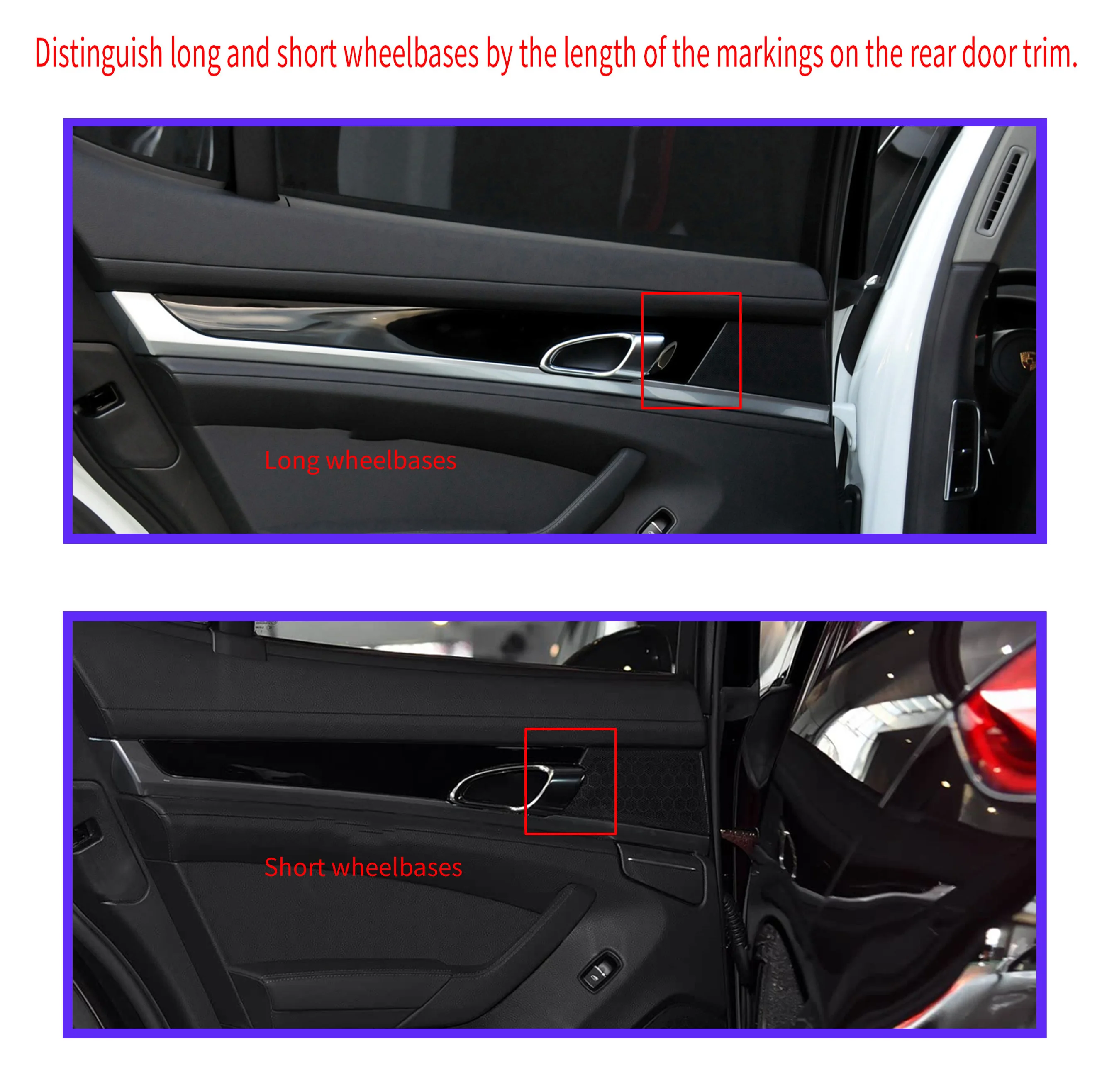 NewSJC Upgraded Dynamic LHD/RHD Atmospheric Light for Porsche Panamera 2010-2016 Interior LED Environment Light Door Contour Lig