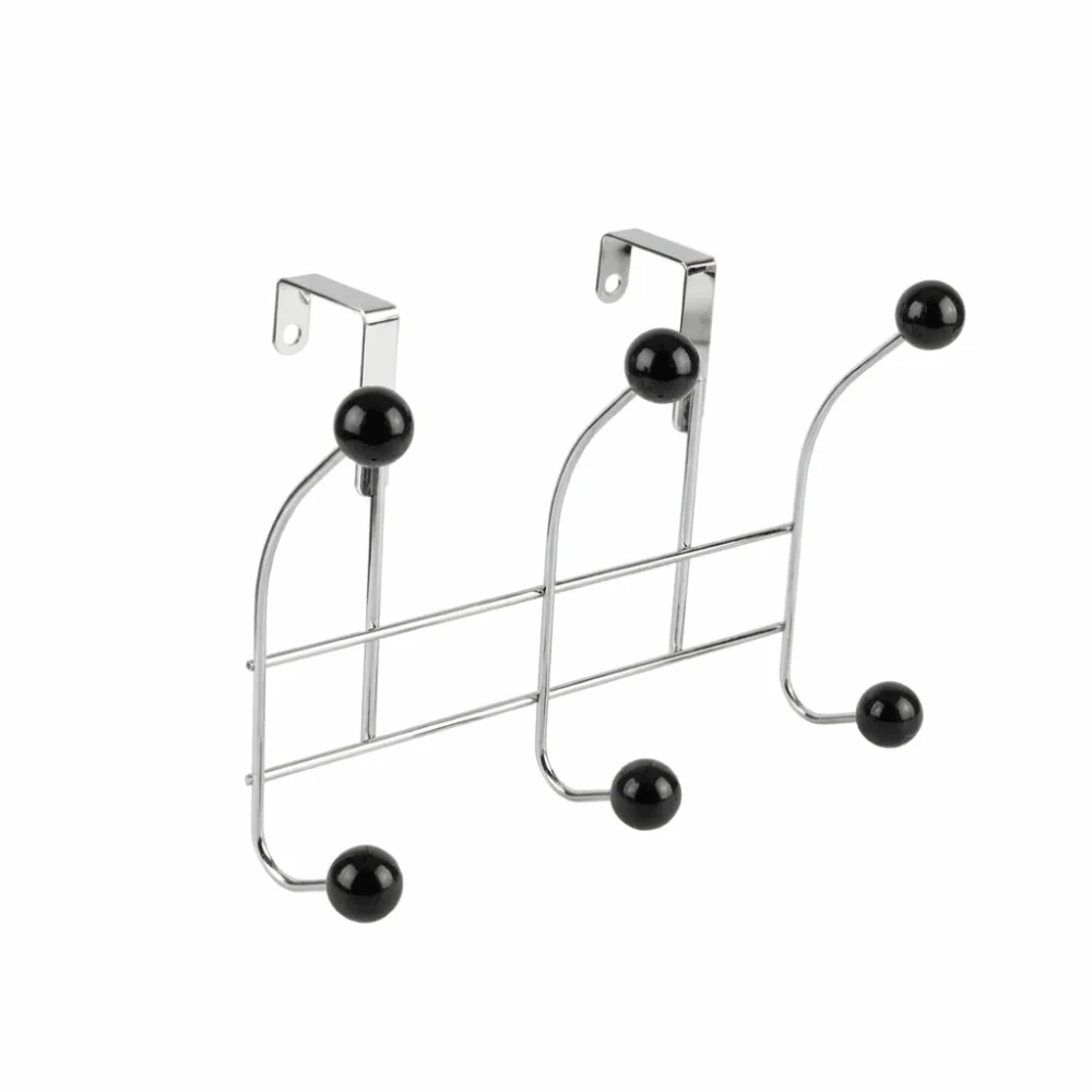 Space-Saving Door Rear Hook Easy Installation No Drill Wall-Mounted Hook Multifunctional Elegant Coat Rack Kitchen