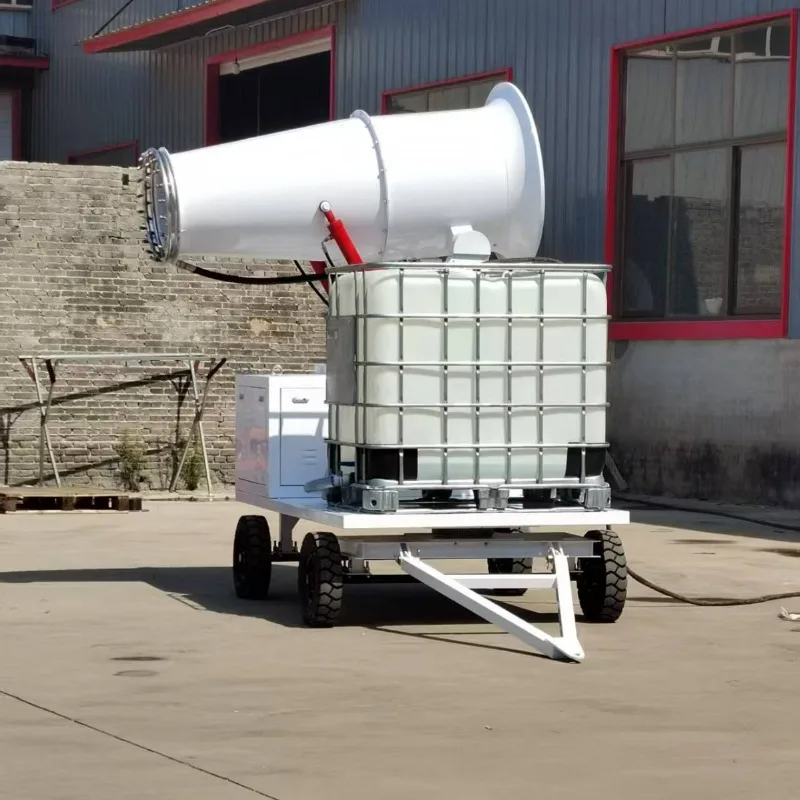 50 type fog cannon machine, construction site environmental protection dust removal fog cannon machine