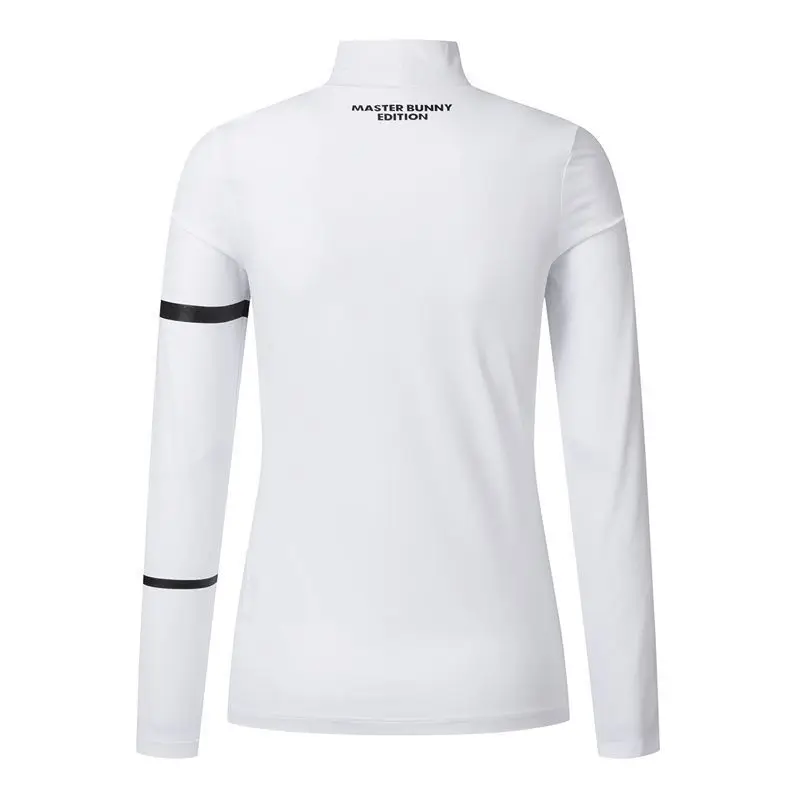 قميص جولف نسائي متعدد الاستخدامات، قميص برقبة دائرية سريع الجفاف وجيد التهوية مع عامل حماية من الأشعة فوق البنفسجية للدورة والارتداء الكاجوال