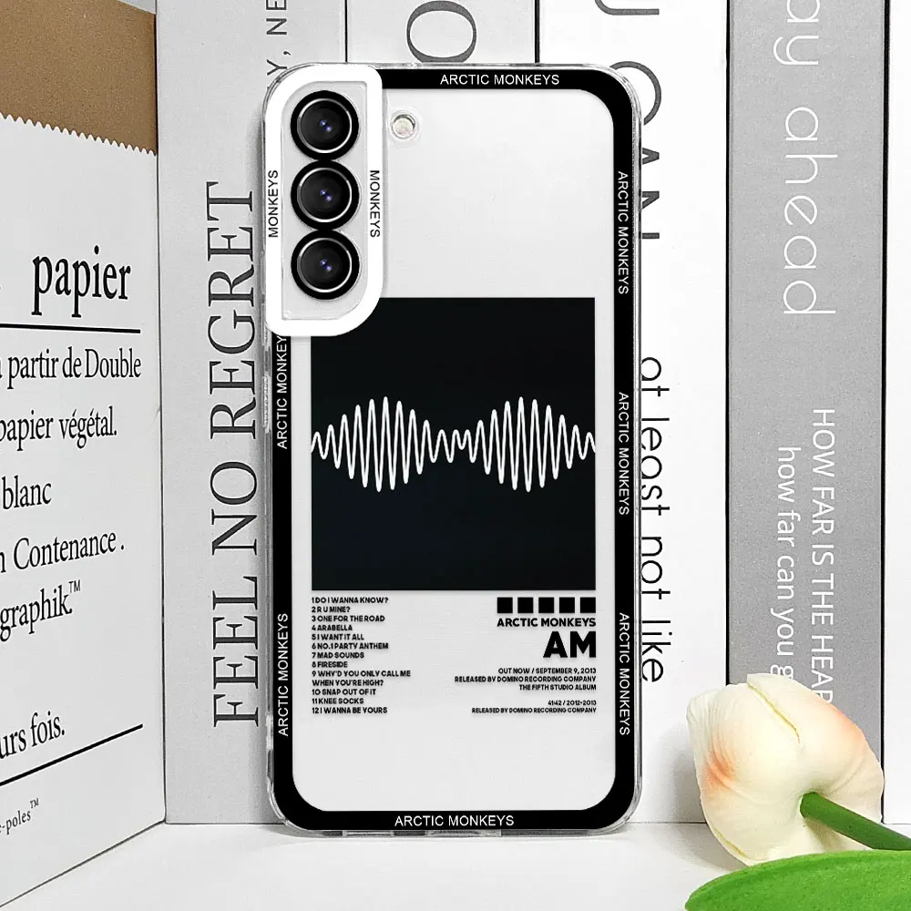 القطب الشمالي القرود عرض خاص قضية الهاتف لسامسونج غالاكسي S23 FE S22 زائد S21 S20 S24 S25 الترا واضح لينة غطاء السيليكون Fundas #4