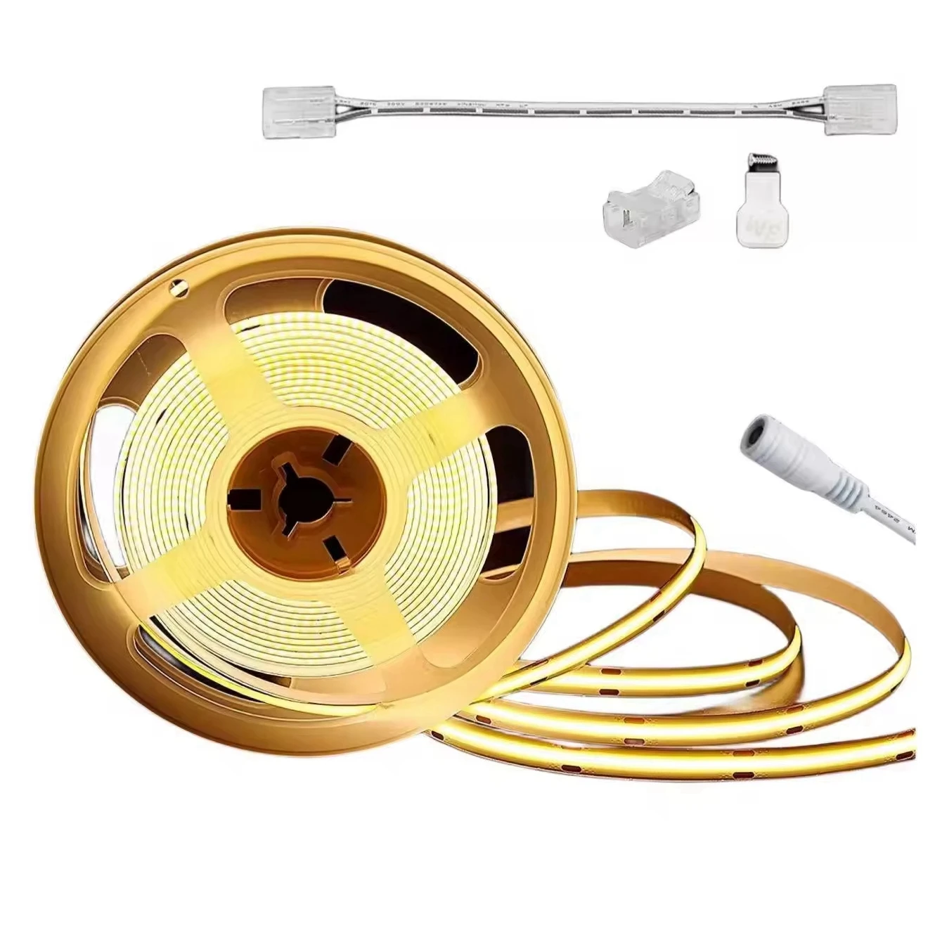 

Premium Quality High Voltage 12v 24v Cob Led Strip Light For Outdoor And Indoor Use