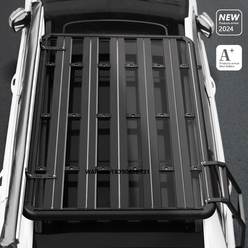 

r Y62 Aluminum Alloy Roof Rack Expansion Luggage Frame Basket for SUV with 20kg Capacity Car Rack & Roof Rail Compatible