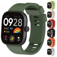 Silicone Sport Strap for Redmi Watch 4 SmartWatch Band Replacement Wristband Soft Bracelet For Xiaomi Mi Band 8 Pro Correa
