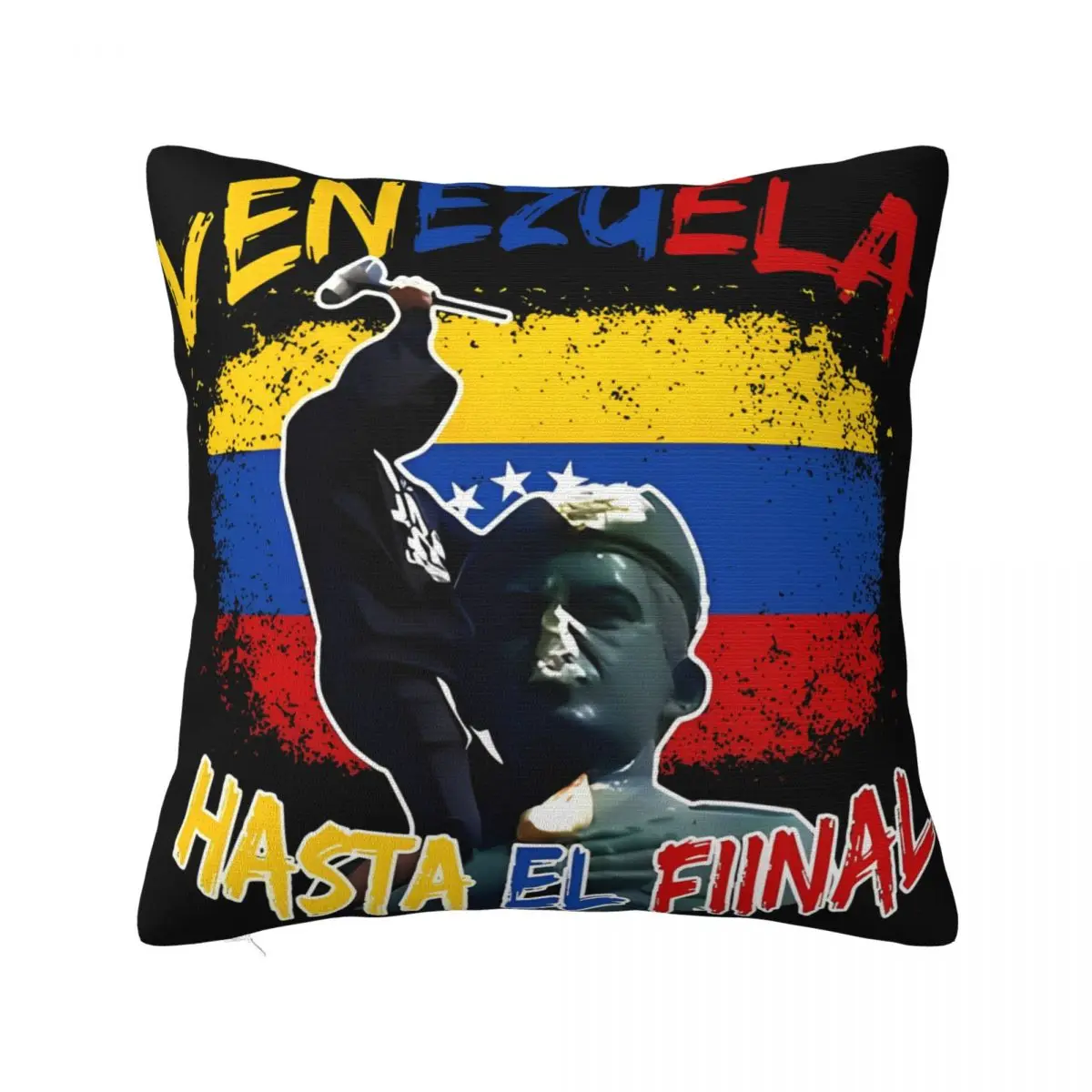 

Decorative Pillowcases Venezuela Hasta El Final Accessories Bedroom Venezuela Flag Throw Pillow Case Cover Square Multi Size