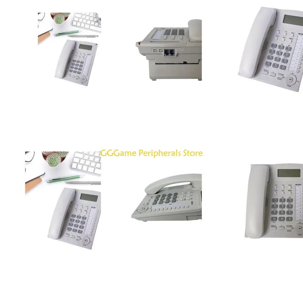 U55B English Telephone Home Office Corded Landline Hotel Landline Fixed Corded