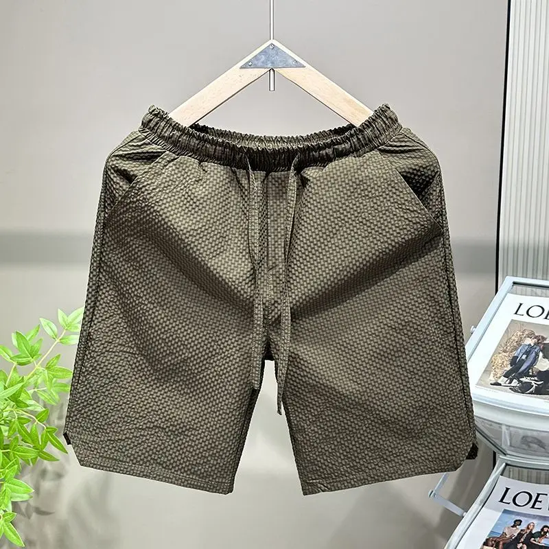 2024 New Arrival Men\'s Summer Shorts Casual Loose Sports Shorts Fashion Trendy Shorts Thin Men\'s Loose Beach Pants Harlan Pants