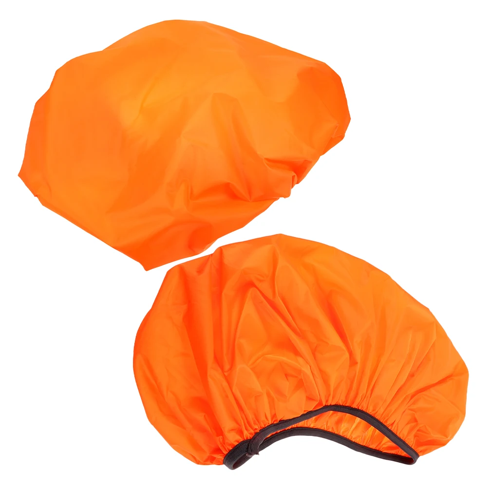 

2Pcs Waterproof Toilet Lid Cover Polyester Universal Fit Elastic Seat Protector for Home Bathroom Decor Machine Washable