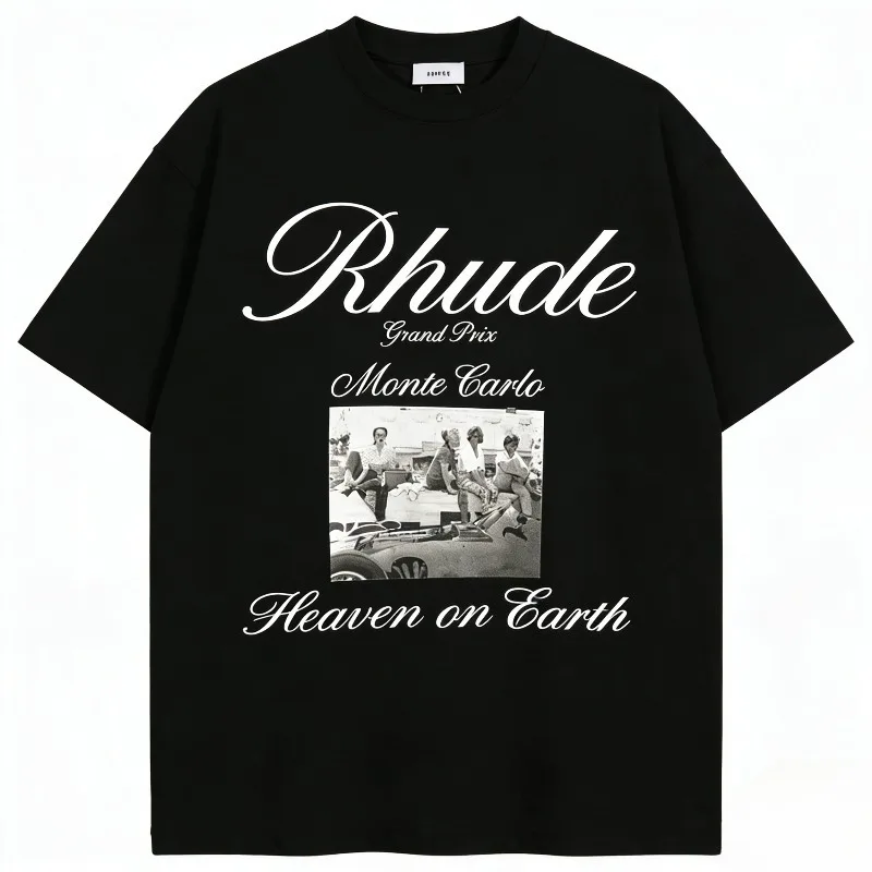 Camiseta de Manga Corta para Hombre, Estilo Retro Vintage, 100% Algodón, Diseño de Póster, Holgada, Transpirable, Absorbente de Sudor, Duradera, Unisex