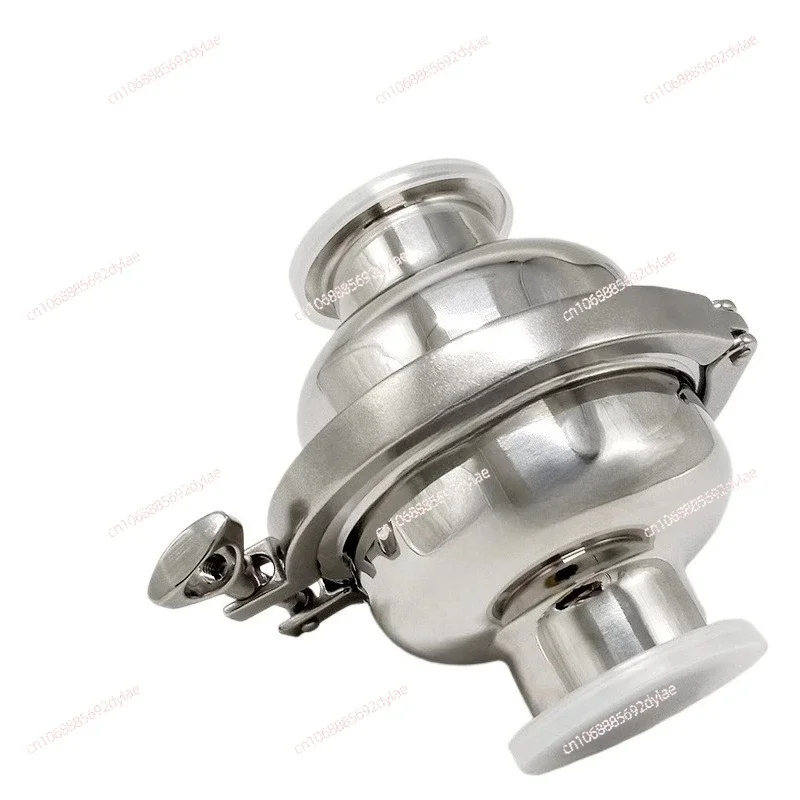 

Stainless steel quick installation filter 304 spherical filter clamp type straight pipe outlet filtration
