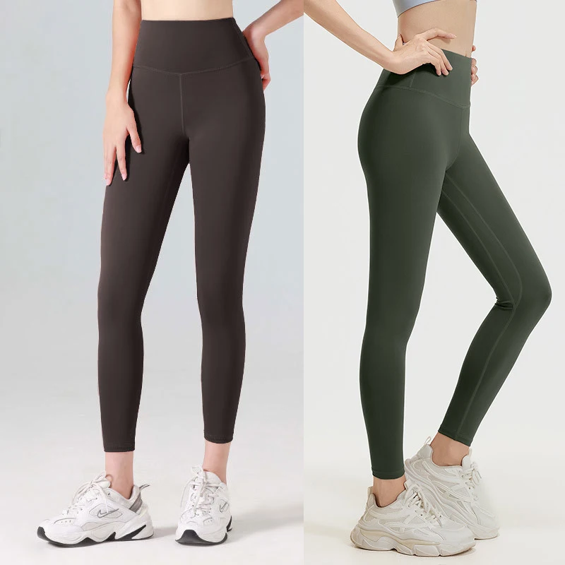 جديد المرأة طماق سلس طويلة المرأة الخوخ الورك اللياقة البدنية السراويل الرياضية السراويل الضيقة عالية الخصر تشغيل الورك اليوغا السراويل مثير