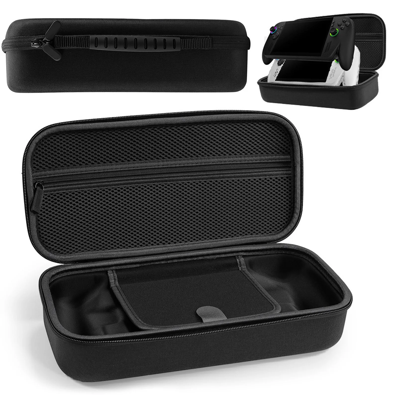Travel Game Carrying Bag For ROG Xbox Ally-X Console Drop-Proof & Shockproof Accessories Protective Carry Bags Inner Compartment