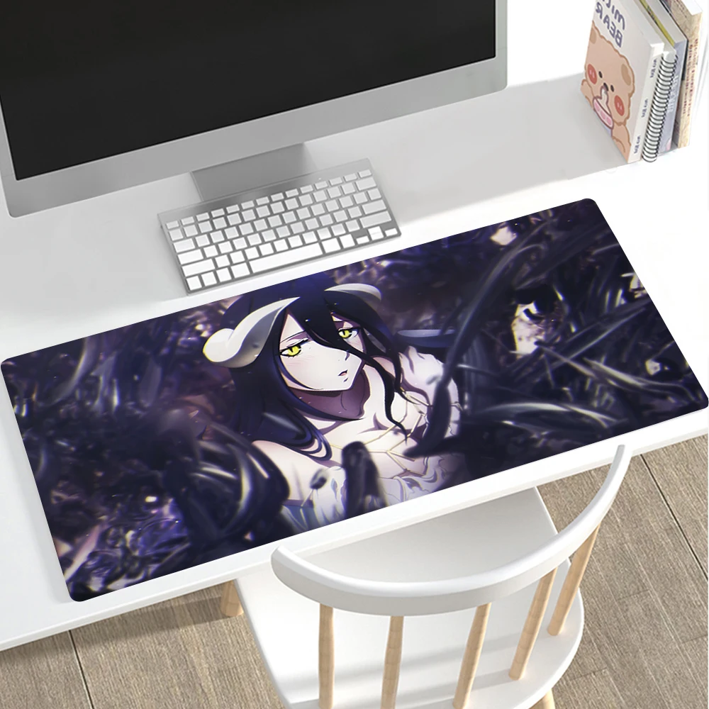 Overlord Gaming Accessories Anime Mouse Pad Large Gamer Keyboard Mouse Mat Carpet Rubber Tapis Souris Notbook Mousepad Mausepad