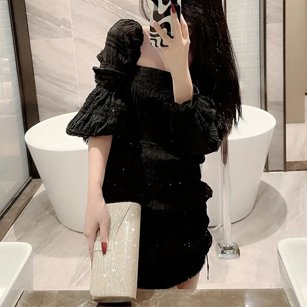 Elegante bolso de noche dorado y plateado, bolsos de hombro con cadena, bolso de mano para banquete, boda