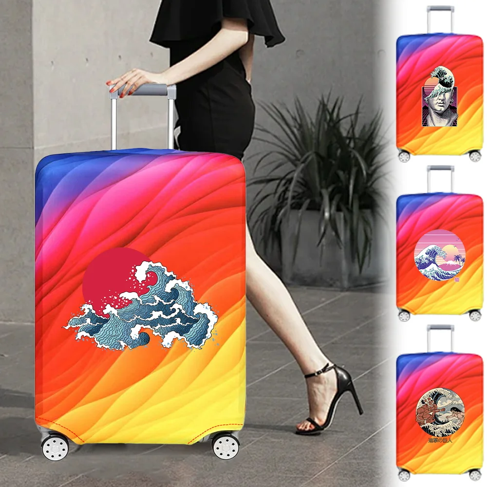 

Trolley Box Cover Outdoor Holiday Luggage Cover Protector 18-32inch Luggage Suitable Wear Resistant Multiple Style Options