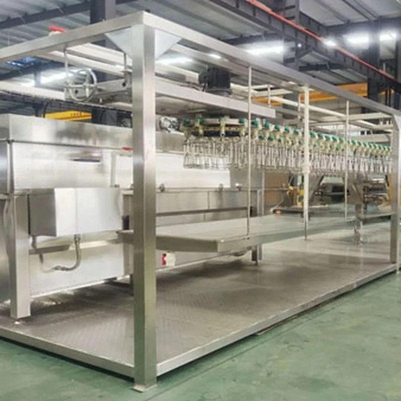 Mini Poultry Abattoir Equipment Multi-Mode Selection Compact Chicken Duck Poultry Slaughter Line