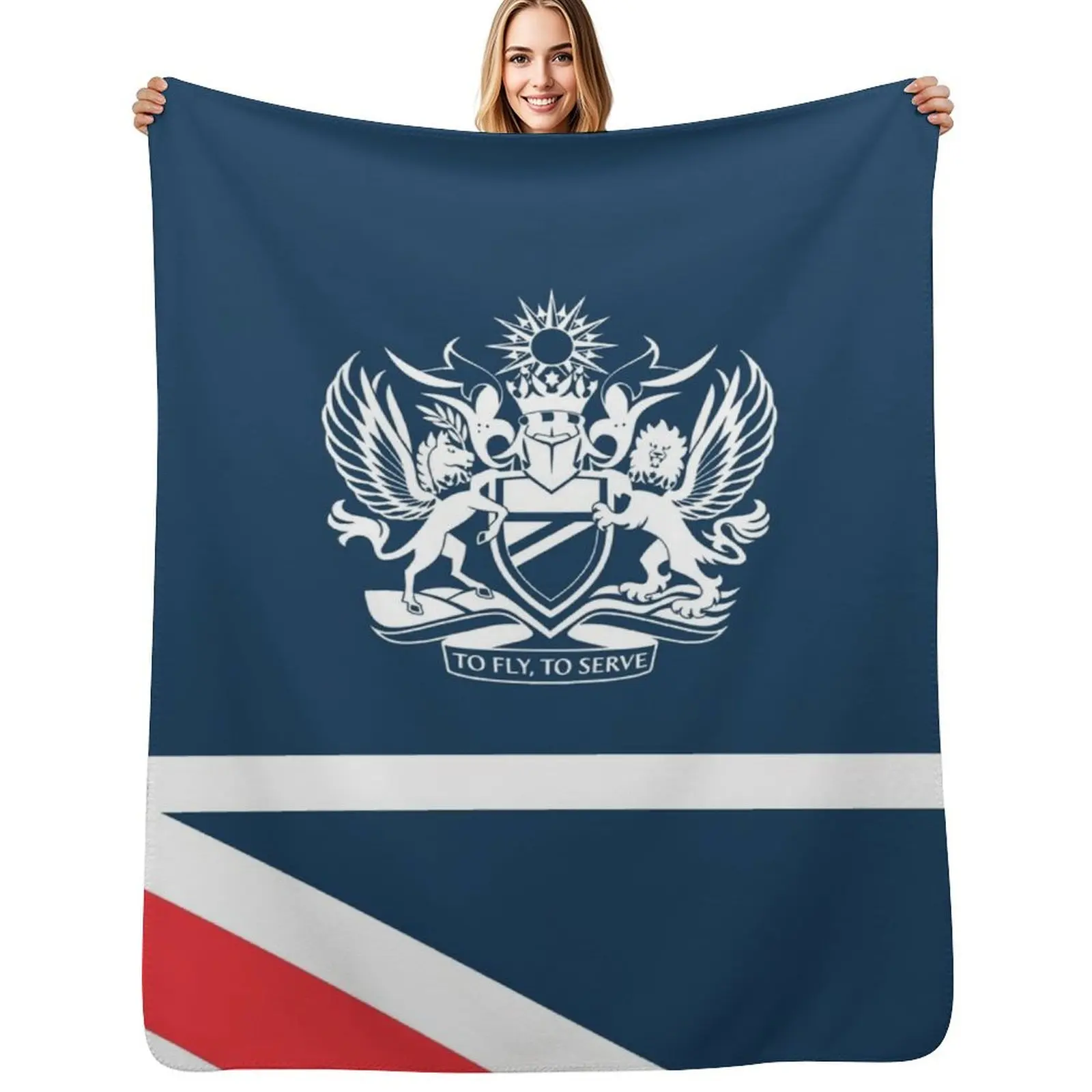 British Airways Landor Livery Throw Blanket manga Summer Hairy Decorative Beds Multi-Purpose Fashion Sofas Blankets