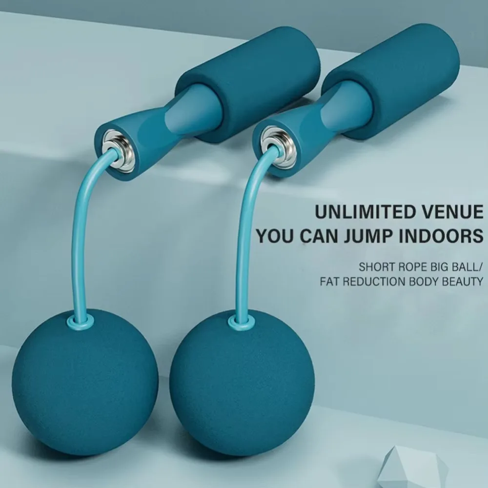 

Multi-purpose Wireless Skipping Rope Indoor Sports Silent Double Bearing Weighted Skipping Rope Dual-purpose