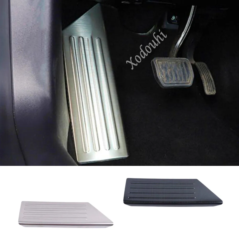 Stainless Steel Foot Inner Brake Rest Lamp Frame Trim Break Pedal For Tesla Model 3 Model3 2017 2018 2019 2020 2021 2022 2023