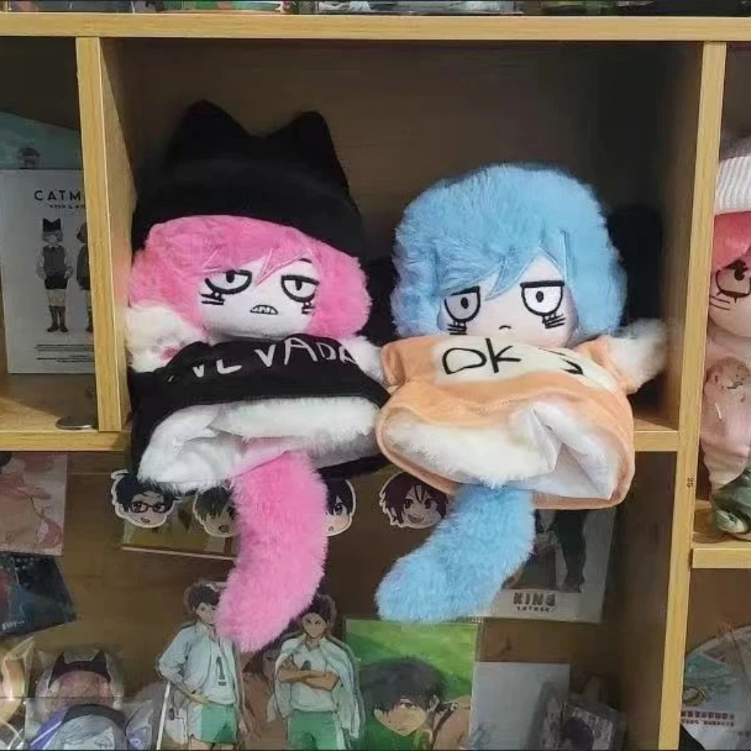 

Мягкие плюшевые игрушки-персонажи аниме Ньен Ньен 25 см для детей, забавный брелок-подвеска, украшение для ключей, подвеска для сумки, подарок на Рождество