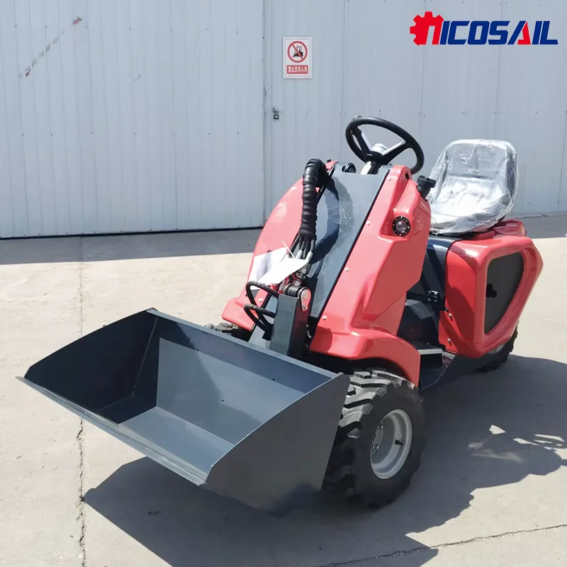 

Customized Cheap Mini Front End Skid Steer Loaders Versatile Small 3 Wheel Loader Hot Sale