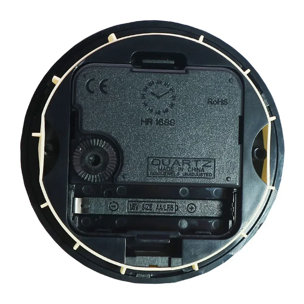 90mm DIY Quartz Clock Insert Movement Arabic Roman Numeral Replacement Parts Wall Clock Head Quartz Clock Inserts Movement