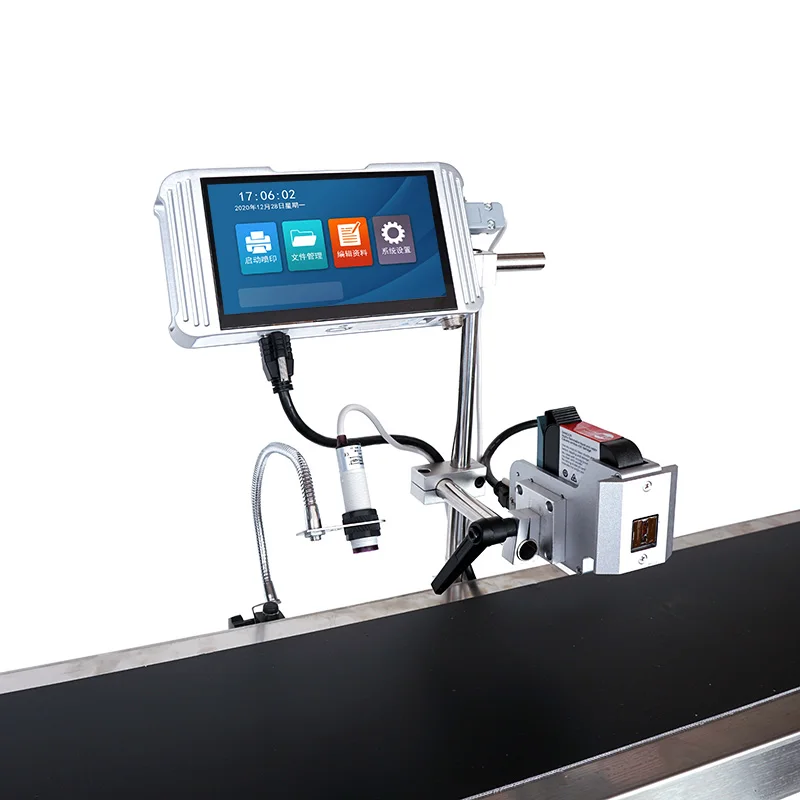 

Принтер для кодирования даты производственной линии, нейлоновый полиэтиленовый мешок для риса, печатная плата, печатная машина для флаконов духов