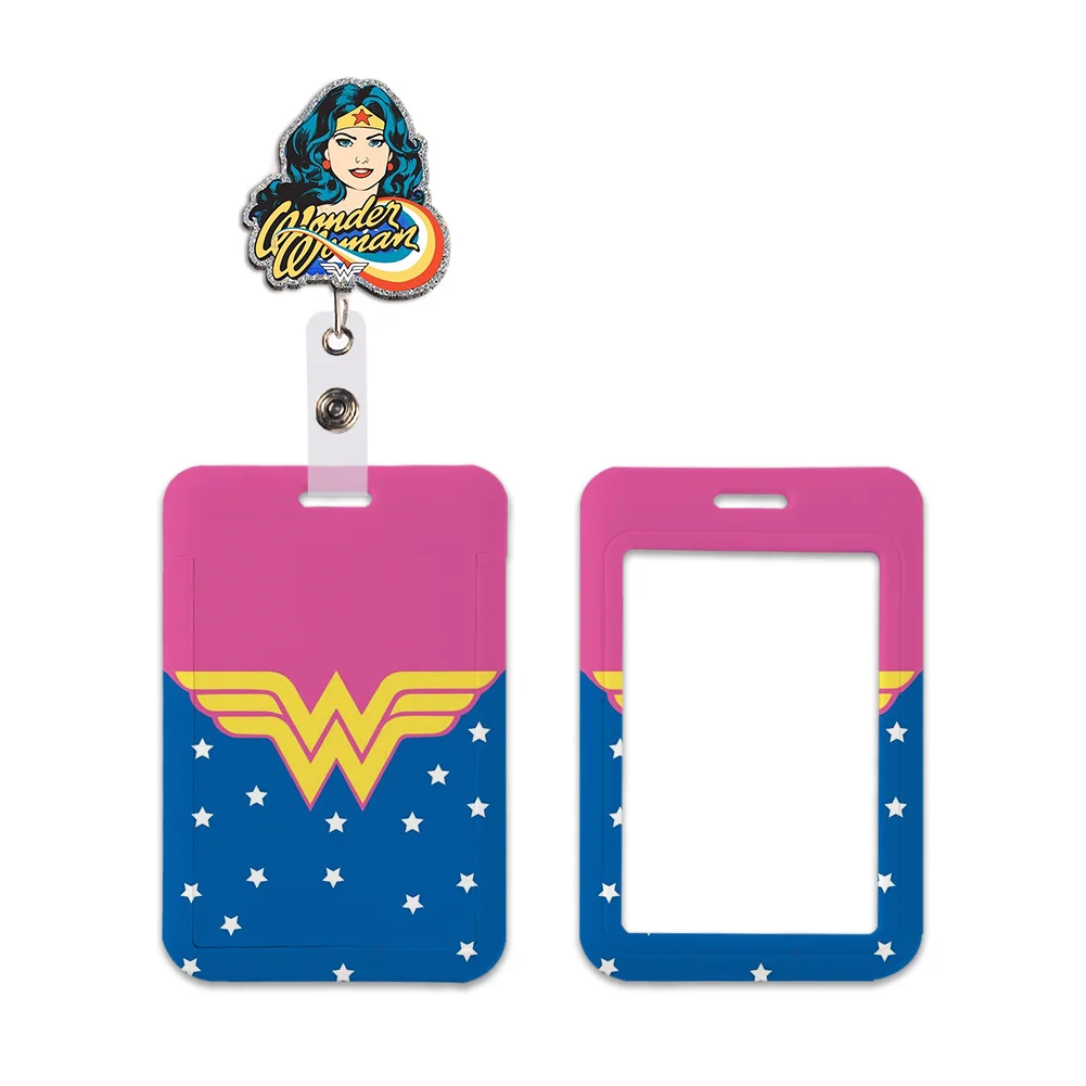 

Disney Hero Series Neck Strap Lanyard Card Cover Cartoon Badge Holder ID Card Students Hang Rope Kids Girls Boys Gifts