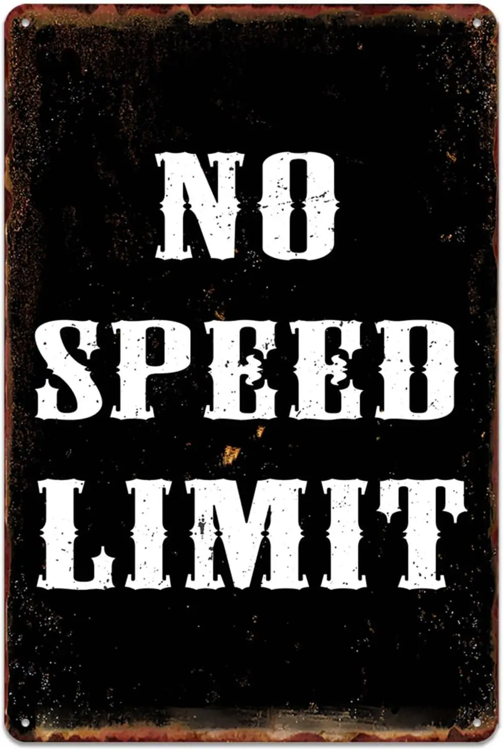 Car Room Decor Garage Signs For Men Vintage Metal Tin Street Bedroom Funny Road Sign Wall Race