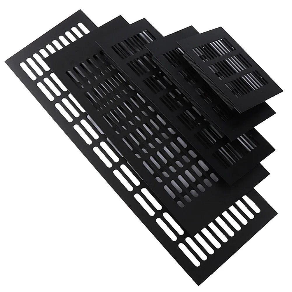 150mm Wide Vents Perforated Sheet Aluminum Alloy Air Vent Perforated Sheet Web Plate Ventilation Grille Vents Perforated Sheet