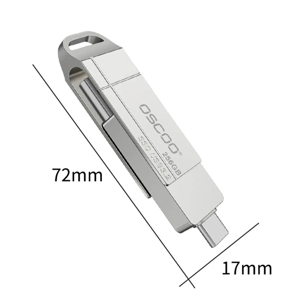 USB 3,2 USB Flash Drive OTG Pen Drive 256GB-Stick USB 3,2 512GB Micro Typ C Memory Stick für Telefon PC-Stick