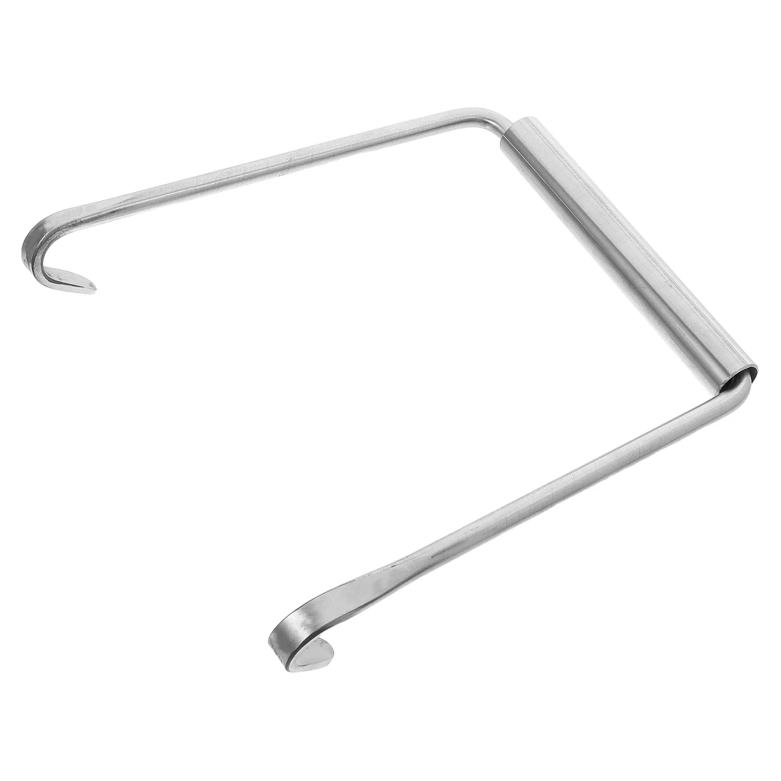 Heavy Duty Stainless Steel Cargo Hook Double Ended Hand Puller Ergonomic Handle Warehouse Lifting Hook for Cargo Handling and