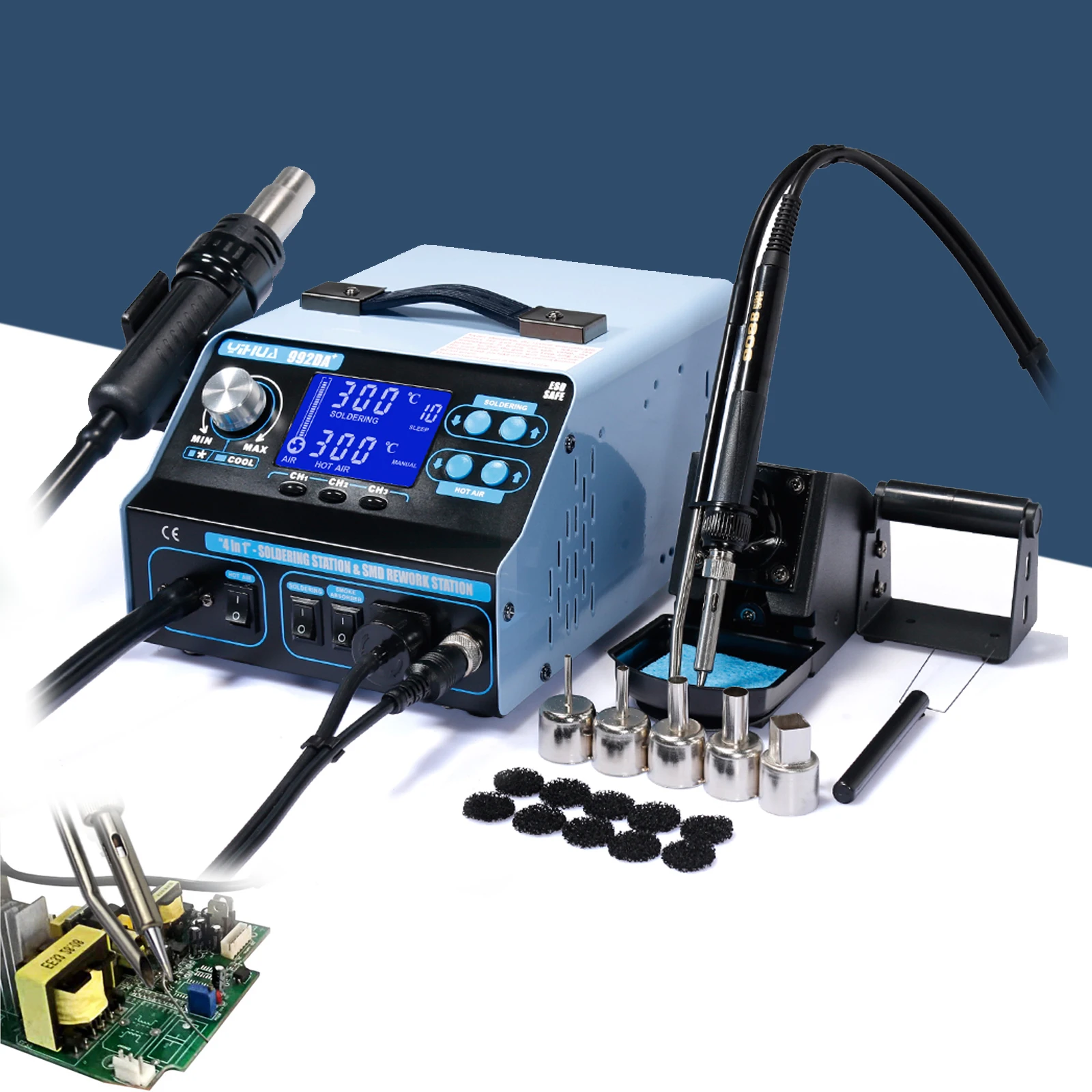 780W Soldering Iron Station  Welding Machine for Desoldering and Welding Variety of Parts