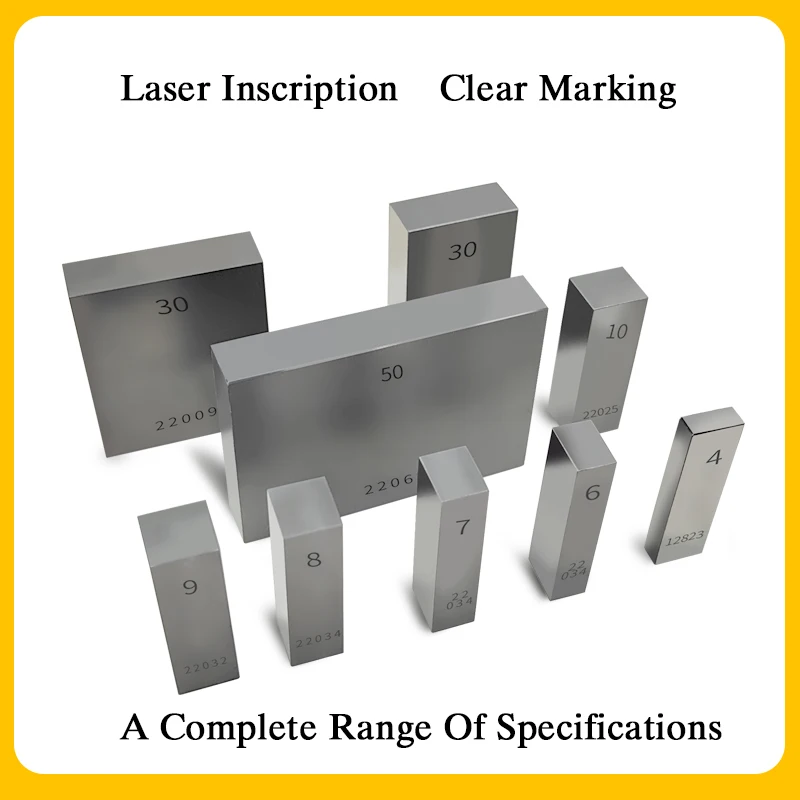 1pc,0.5mm-100mm Length,High Speed Steel Block Gauge,0 Grade,Tools for Micrometer and Caliper Inspection,Custom Gauge Available