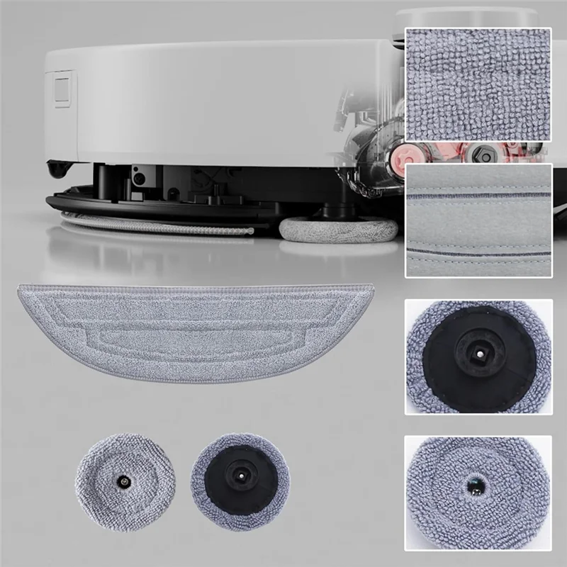 

TFORU-24PCS Accessories Kit For Roborock S8 Max/Maxv Ultra Robot Vacuum Main Side Brushes Filters Mops Dust Bags Edge Mop