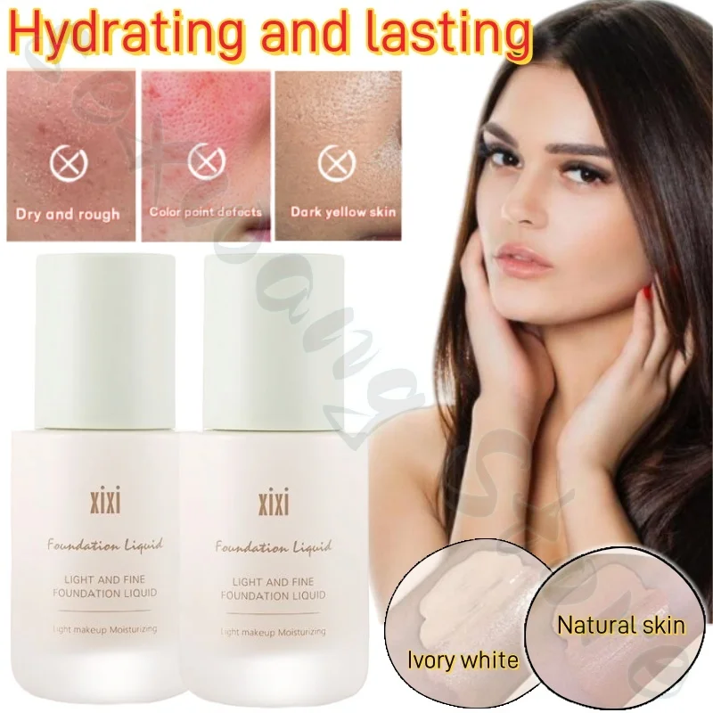 

XIXI Liquid Foundation 30ml makeup powder cream delicately covers defects and spots to improve dullness and roughness
